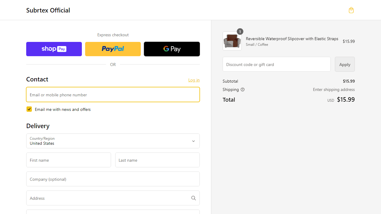 How to apply Subrtex coupon code